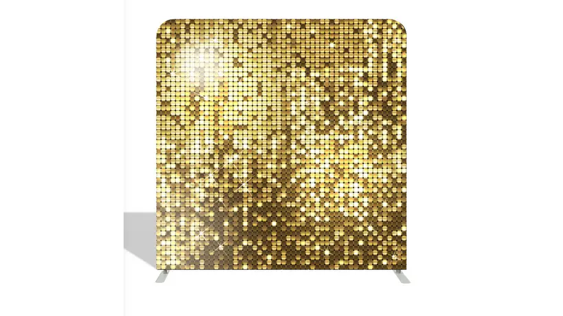 Gold Shimmer backdrop, Side A