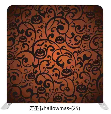 Halloween backdrop, Side B
