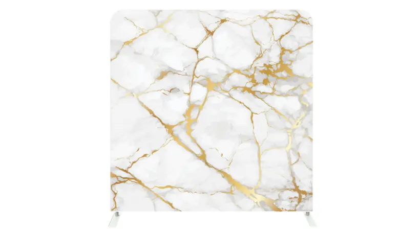 Marble Gold backdrop, Side A