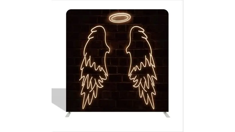Neon Wings backdrop, Side B