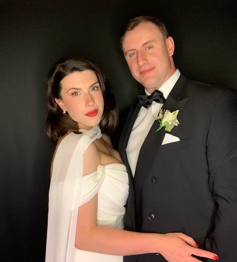 Plain Black photo booth backdrop