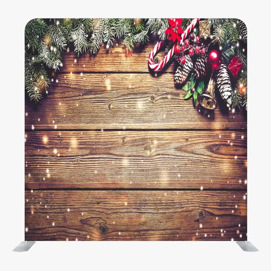 Rustic Festive backdrop, Side B