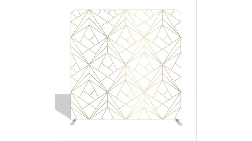 White Abstract Gatsby backdrop, Side A