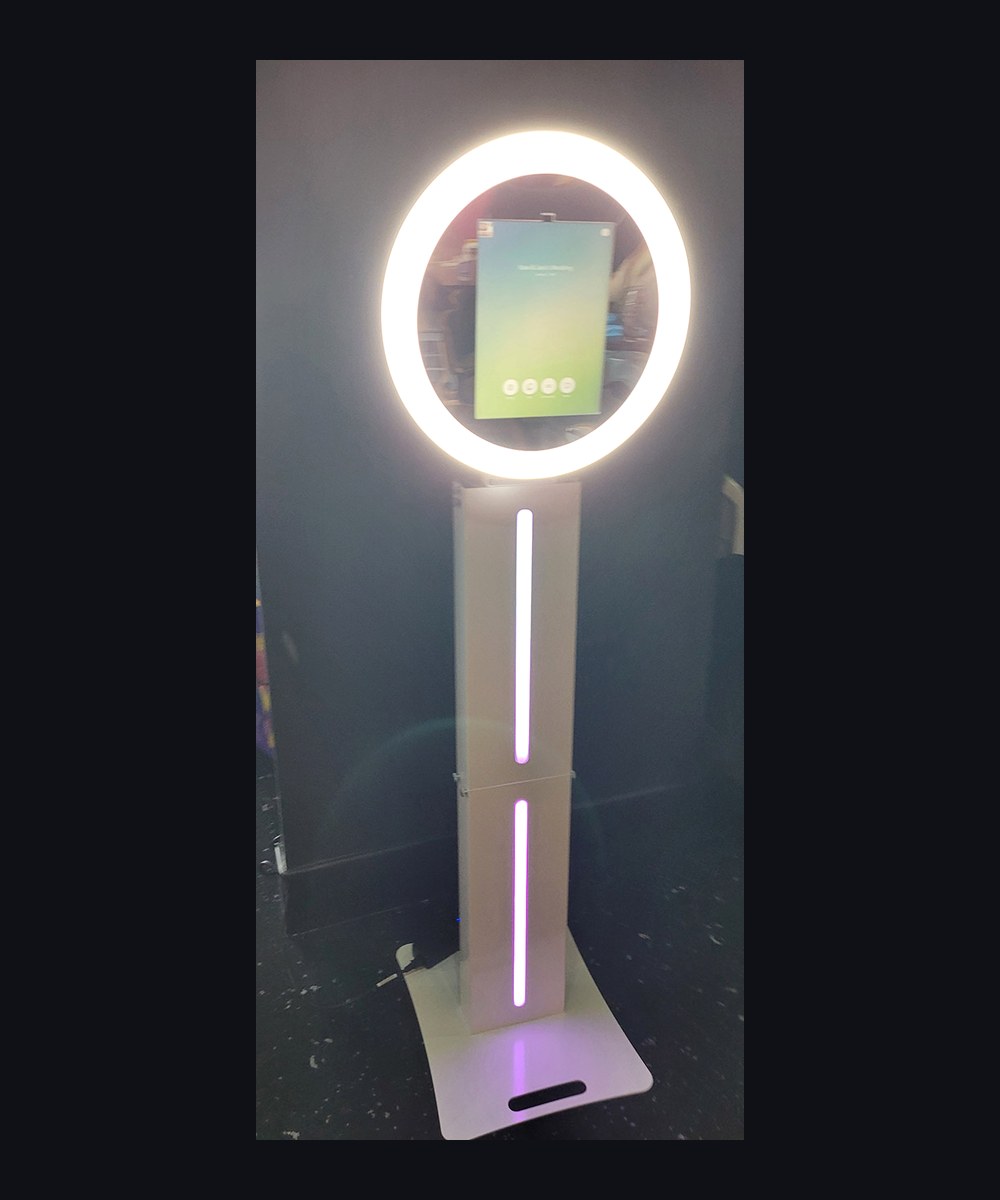 Generic white digital Party Pod used in the off-peak package