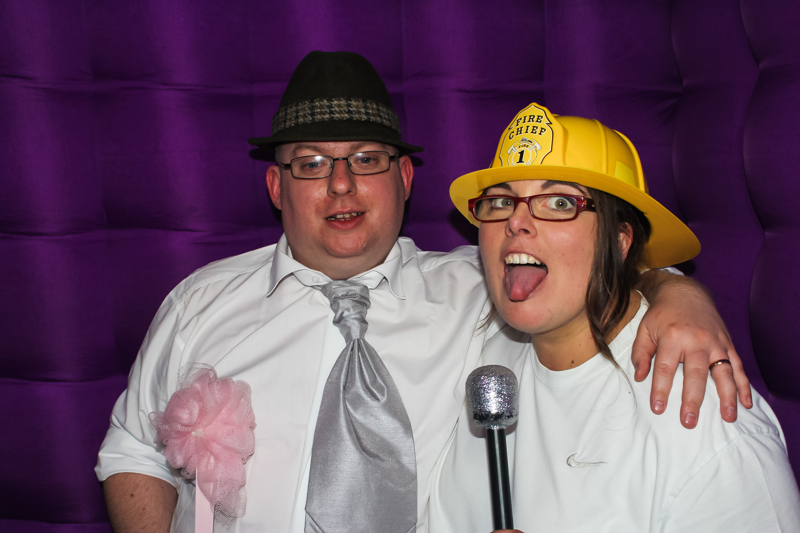 photo booth hire for a wedding